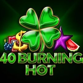 40 Burning Hot logo by Amusnet Interactive Spinmills Casino