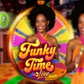Funky Time game by Evolution – logo hosted on Spinmills Casino