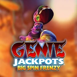 Genie Jackpots: Big Spin Frenzy logo – Jackpots by Blueprint Gaming at Spinmills Casino