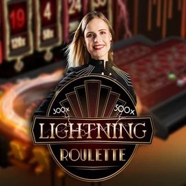Lightning Roulette casino game by Evolution – featured logo at Spinmills Casino