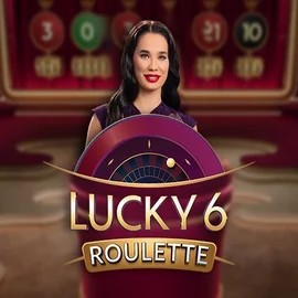 Lucky 6 Roulette logo by Pragmatic Play Spinmills Casino
