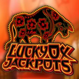 Jackpots logo of Lucky Ox Jackpots from Rival at Spinmills Casino