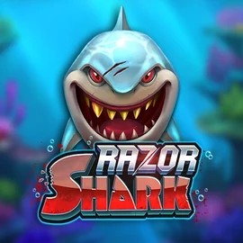 Razor Shark logo by Push Gaming at Spinmills Casino